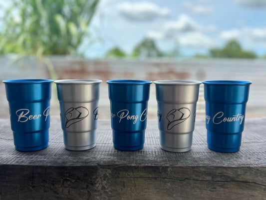 Beer Pong Country Cups -  12 Pack